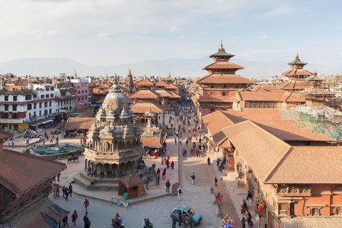 View of Durbar square