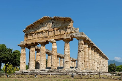 Greek Doric temple of Athena