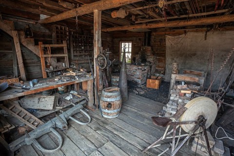Old blacksmith shop