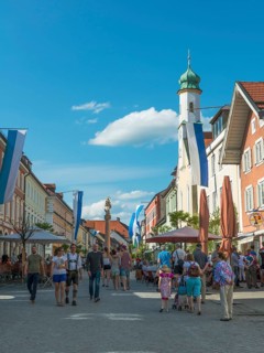 Untermarkt with daughter church Maria Hilf