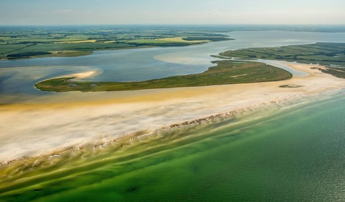 Bodden or lagoons