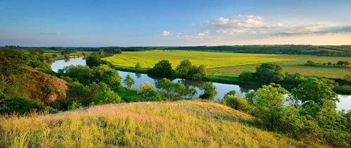 View of the river Saale