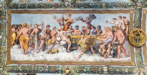 Wedding banquet of Cupid and Psyche