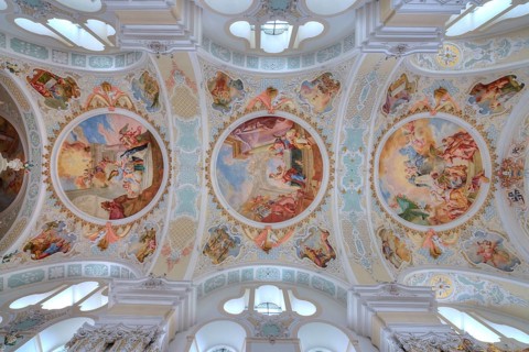 Ceiling frescoes