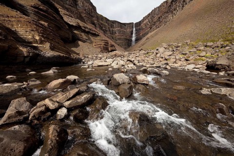 Waterfall Hengifoss