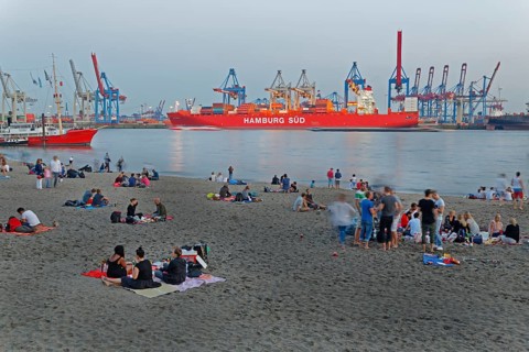 People having a picnic