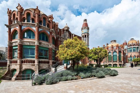 Historic hospital complex Hospital de Sant Pau
