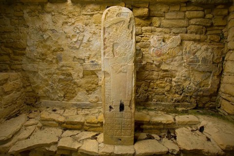 Stele inside Royal Palace