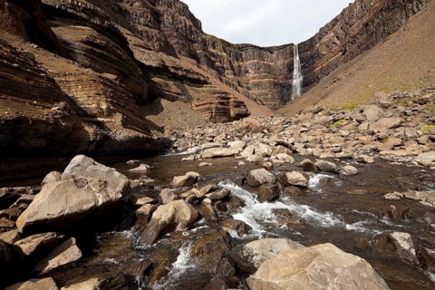 Waterfall Hengifoss