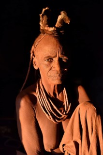 Portrait of an old woman