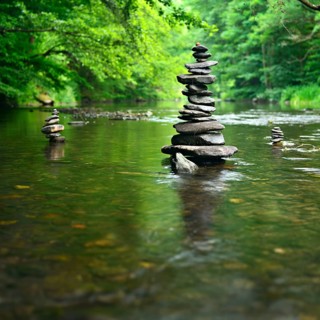Stone pyramids