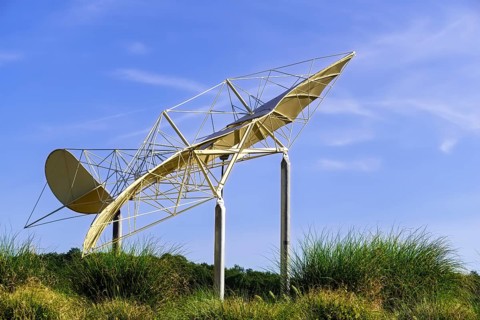 Replica of normal sailing apparatus by Otto Lilienthal