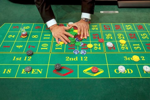 Hand collecting chips