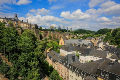 Lower City of Grund Luxembourg City