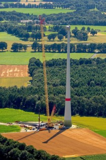 Construction of wind turbine