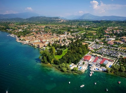Townscape with Castello di Lazise