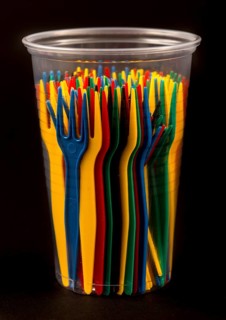 Plastic cutlery