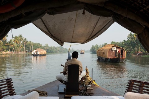 Boatman on kettuvallam