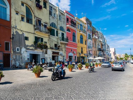 Via Romana at the Marina di Corricella