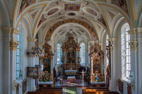 Interior of Parish Church of St. Andrew