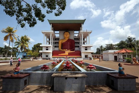 Giant Buddha statue