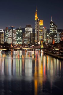 Skyline at dusk