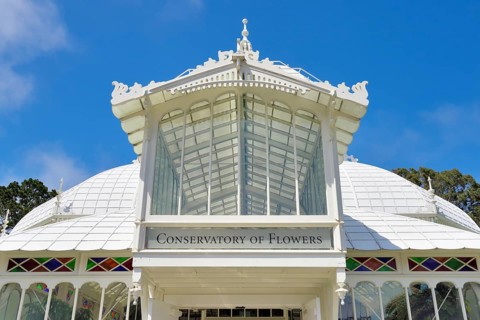 Entrance to Conservatory of Flowers