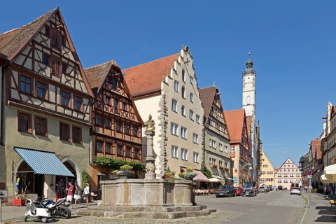 Half-timbered houses
