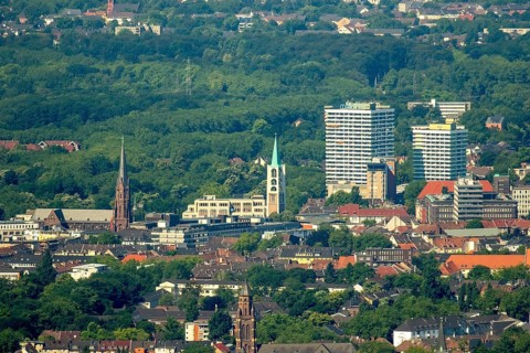 Aerial view of Maritim Hotel