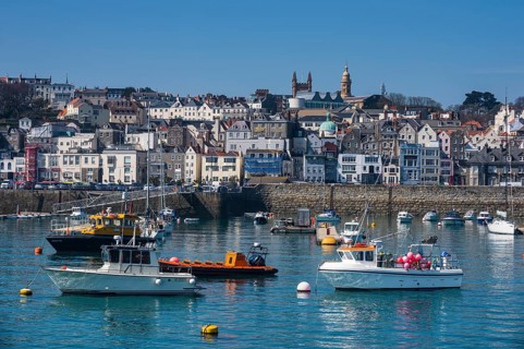 Seafront of Saint Peter Port