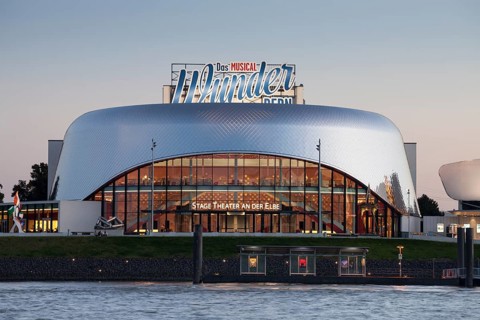 Stage Theater by River Elbe