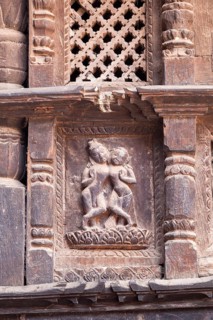 Erotic display at Dattatreya Temple