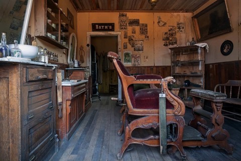 Old hairdressing salon