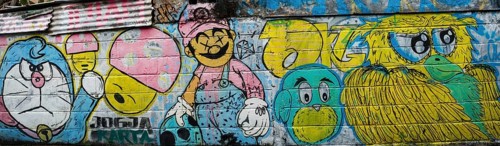 Video game figure Super Mario Graffiti