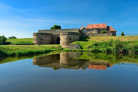 Water castle and fortress Heldrungen