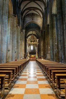 Interior view of the main nave