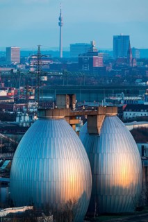 City panorama of Dortmund