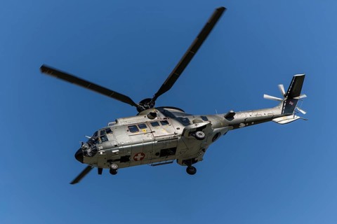 Helicopter of the Swiss Air Force