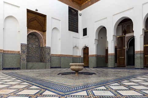 Courtyard at Dar Si Said Museum