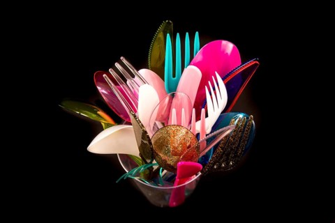 Plastic cutlery