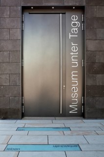 Entrance to underground museum