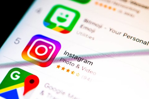 Instagram app in the Apple App Store
