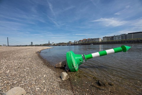Rhine near Dusseldorf