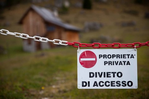 Prohibition sign