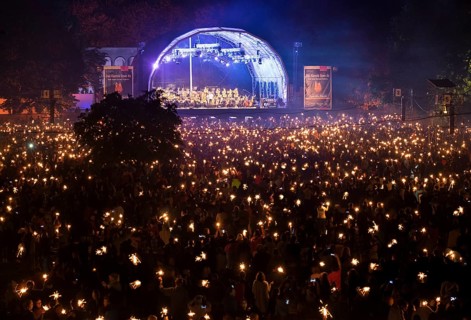 Classical open air Concert at the picnic in the park with Nuremberg Symphonic Orchestra