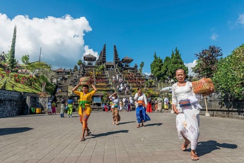Devout Balinese