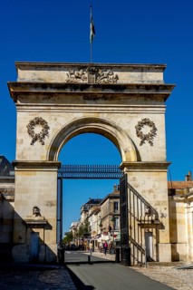 Porte du Soleil entrance of the arsenal neighborhood