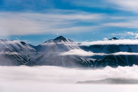 Snowy mountains