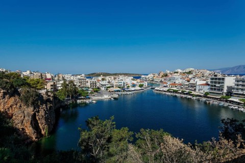 Lake Voulismeni in Agios Nikolaos