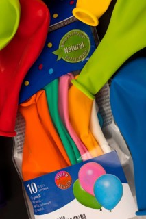 Coloured balloons